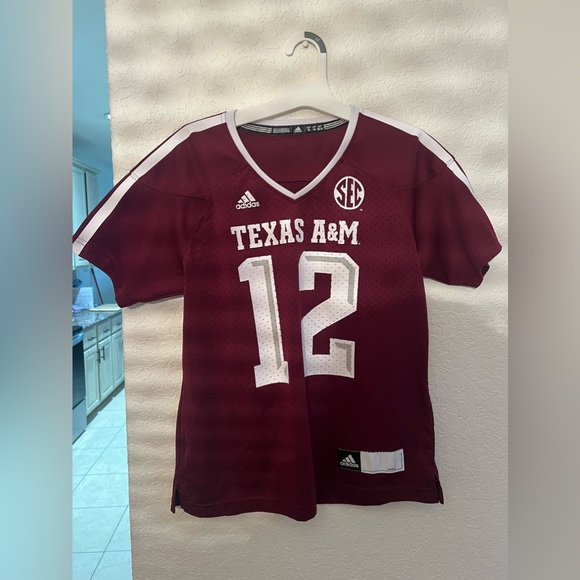 adidas Other - Authentic Texas A&M SEC 12th Man jersey. Size M
